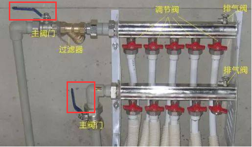 地源熱泵地暖分集水器開關如何打開與關閉？